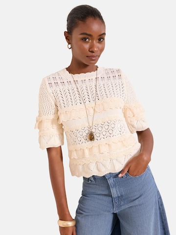 Lipsy Pullover in Beige: Vorderseite
