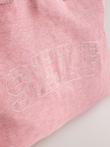 Shopper di self. in rosa