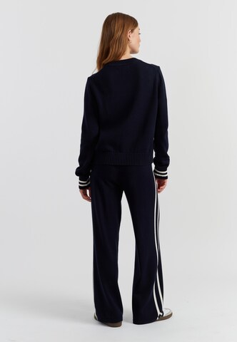 Chinti & Parker Trui 'Snoopy Varsity' in Blauw