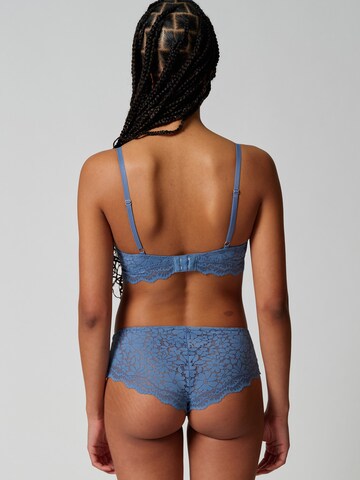 Skiny Triangel BH in Blau