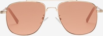 LE SPECS Zonnebril 'The Charmer' in Goud