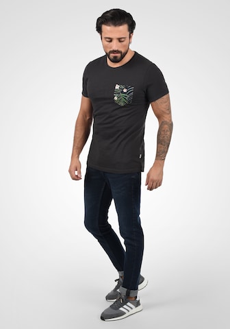 BLEND T-Shirt 'Florens' in Grau