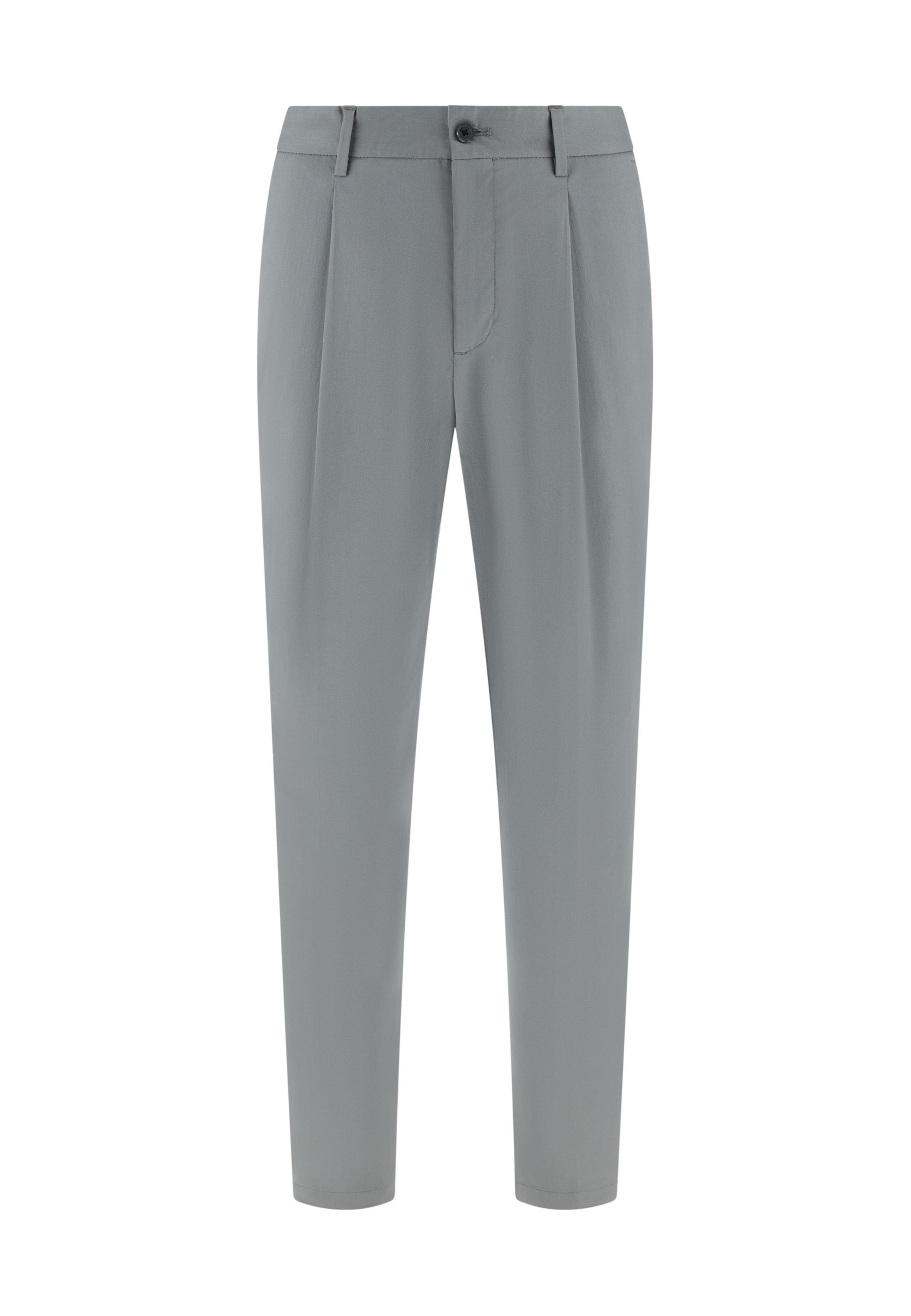 Boggi Milano Slimfit Hose in Grau: Vorderseite