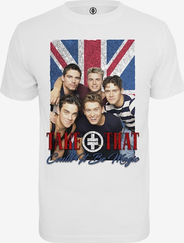 T-shirt 'Take That Group Photo' Merchcode en blanc : devant