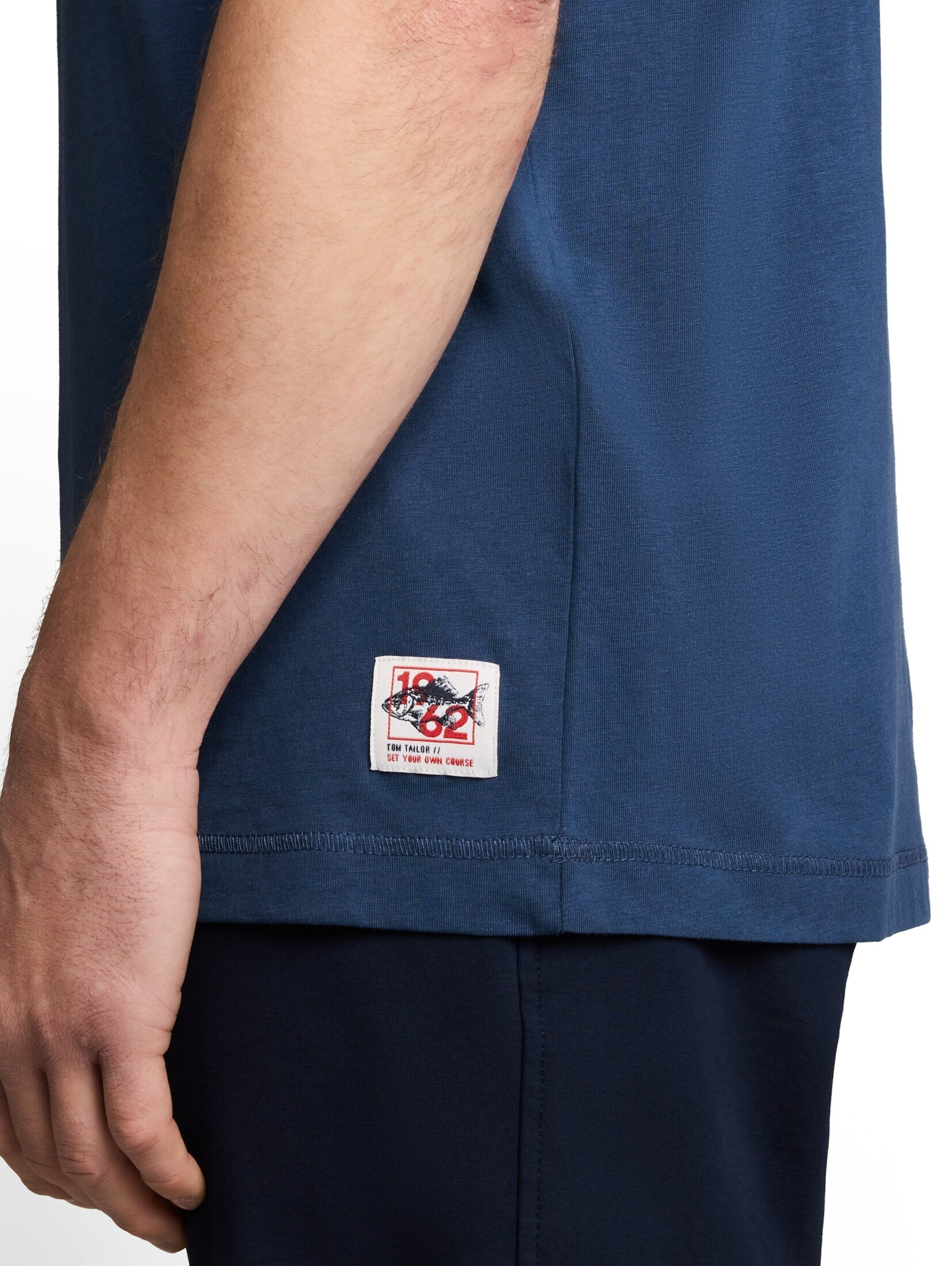 TOM TAILOR Shirt in Blauw