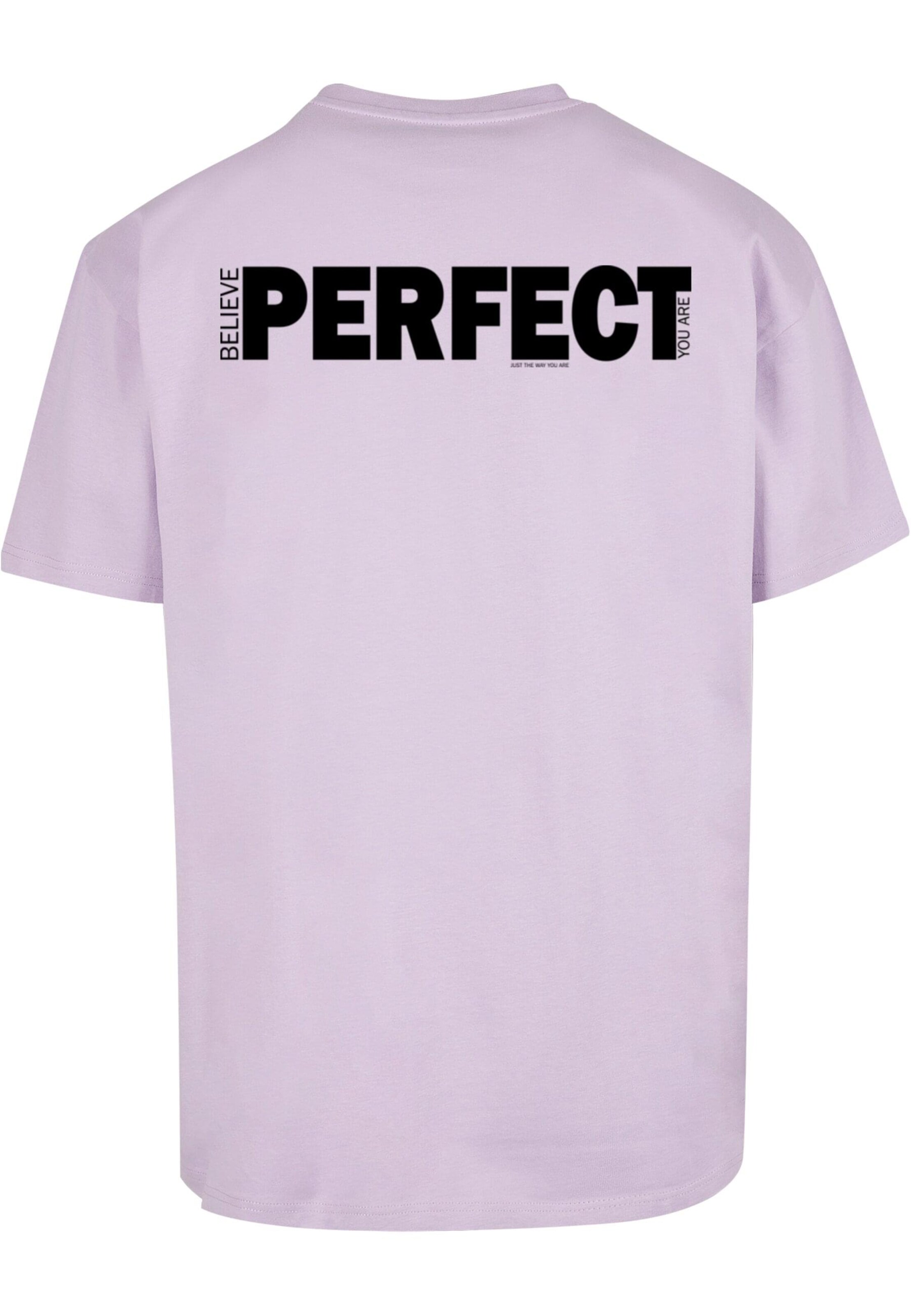 T-Shirt 'Believe Front' Merchcode en violet