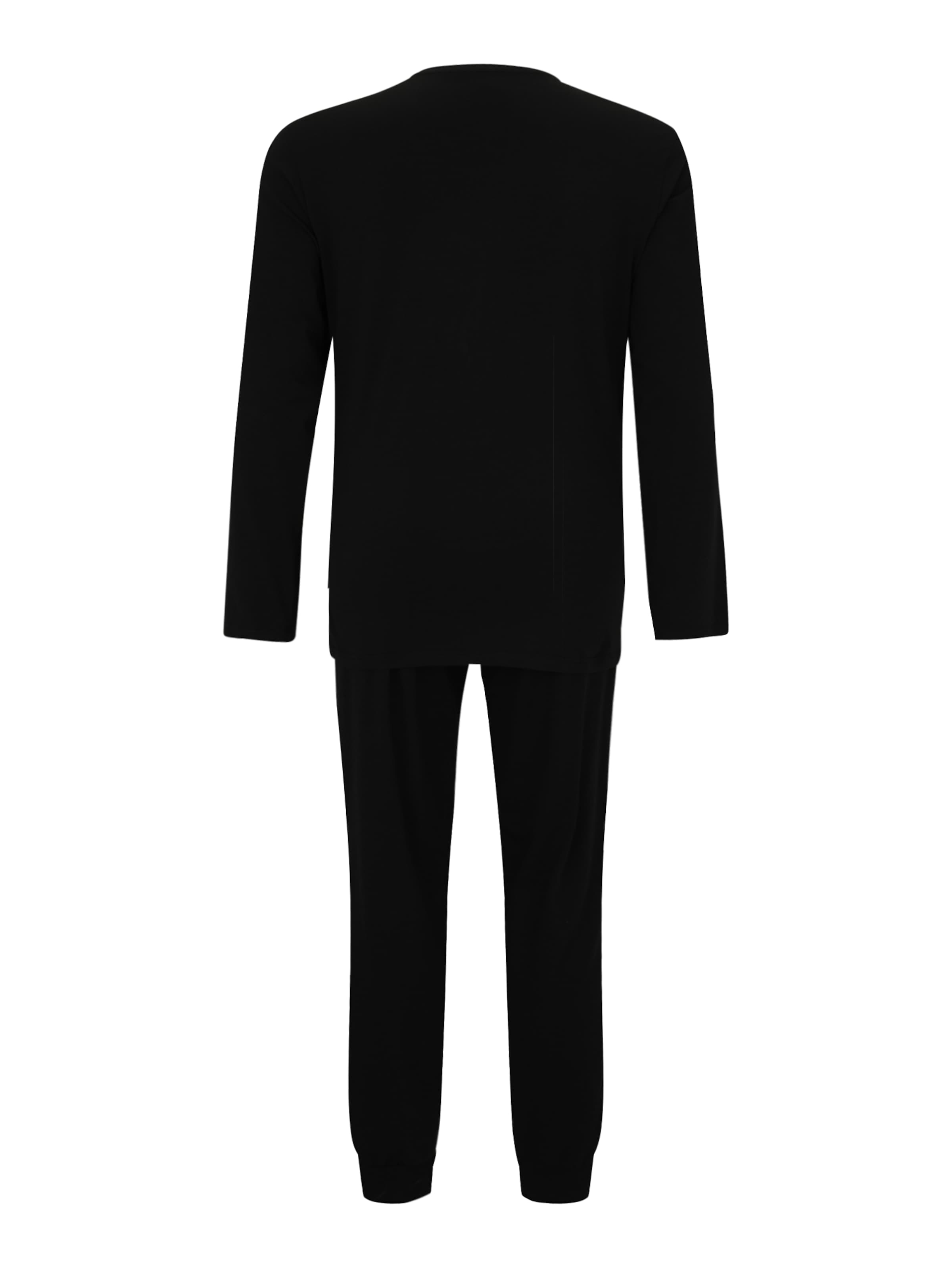 Emporio Armani Pyžamo dlouhé – černá