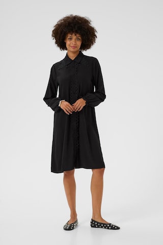 CULTURE Shirt dress 'Amanda Asmine' in Black
