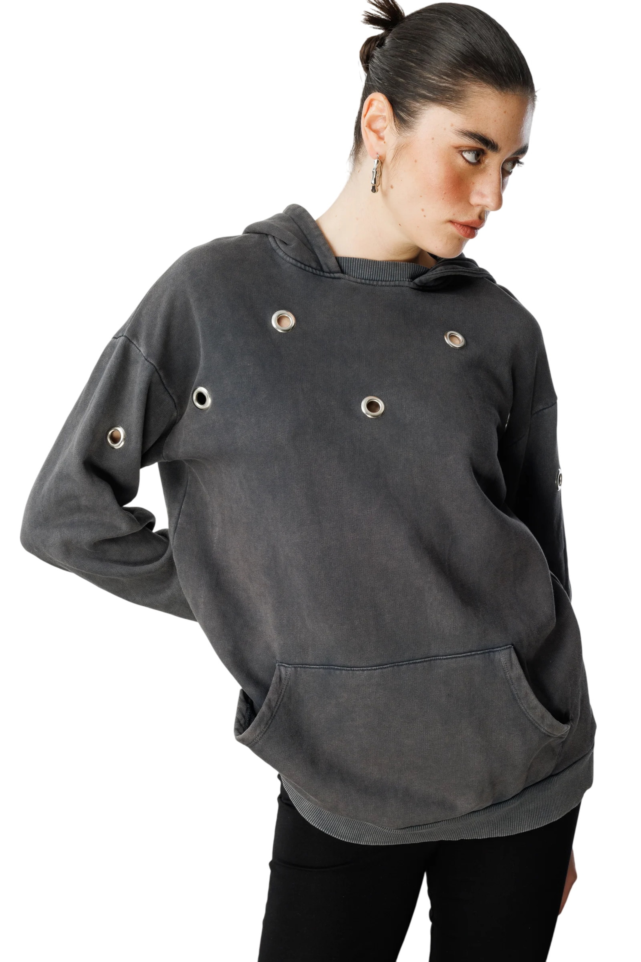 No Matter What Sweatshirt in Grey: front