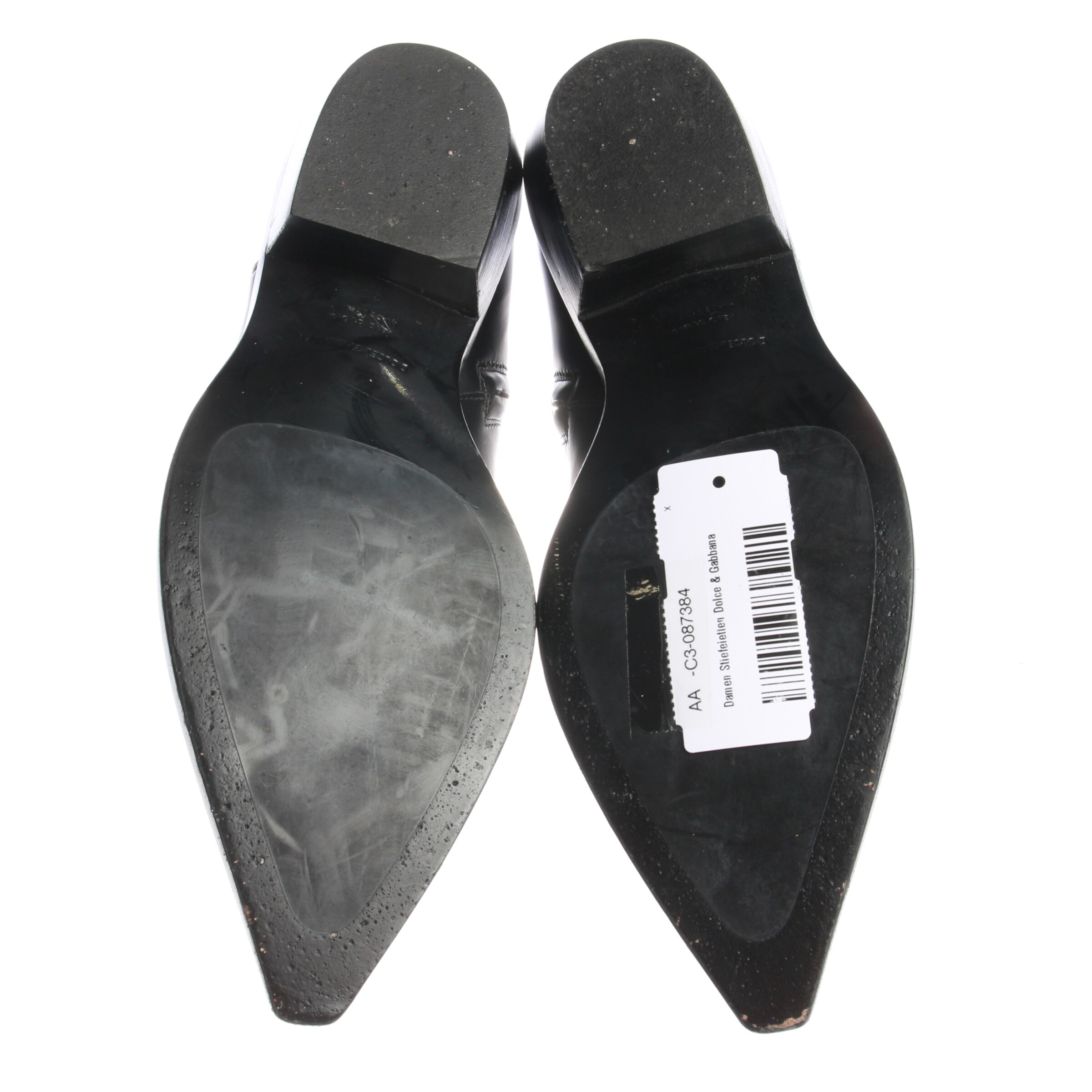 DOLCE & GABBANA Dress Boots in 38 in Black