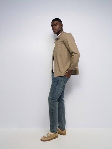 Coupe slim Jean Salsa Jeans en bleu
