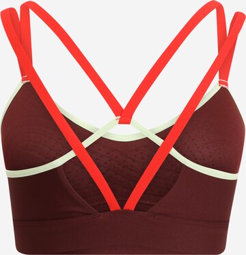 UNDER ARMOUR Bustier Sport-BH 'Infinity' in Rot