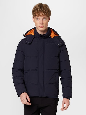 GUESS Between-Season Jacket in Blue: front