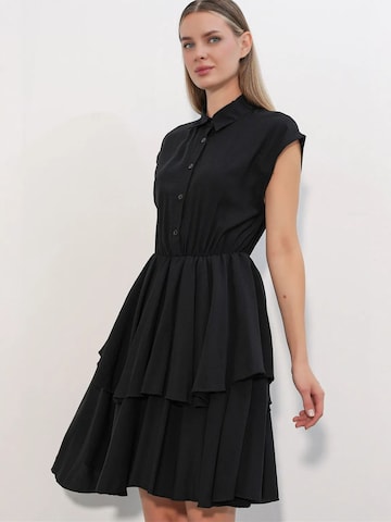 Bigdart Strickkleid 'Strickkleider' in Schwarz: Vorderseite