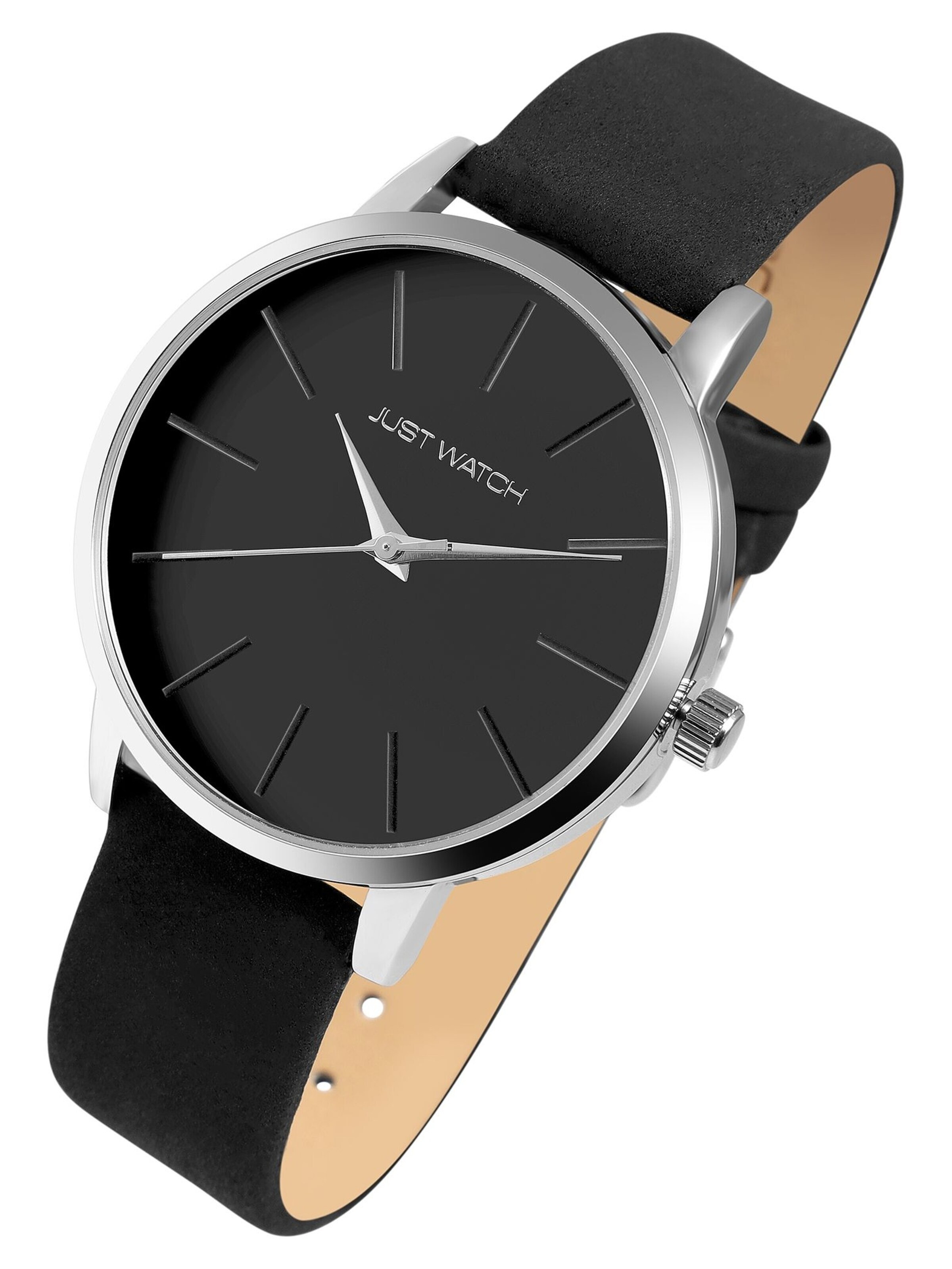 Just Watch Analog Watch 'Ella, 3 ATM' in Black