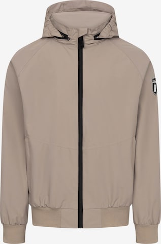 Derbe Regenjacke 'Ripby' in Beige: Vorderseite