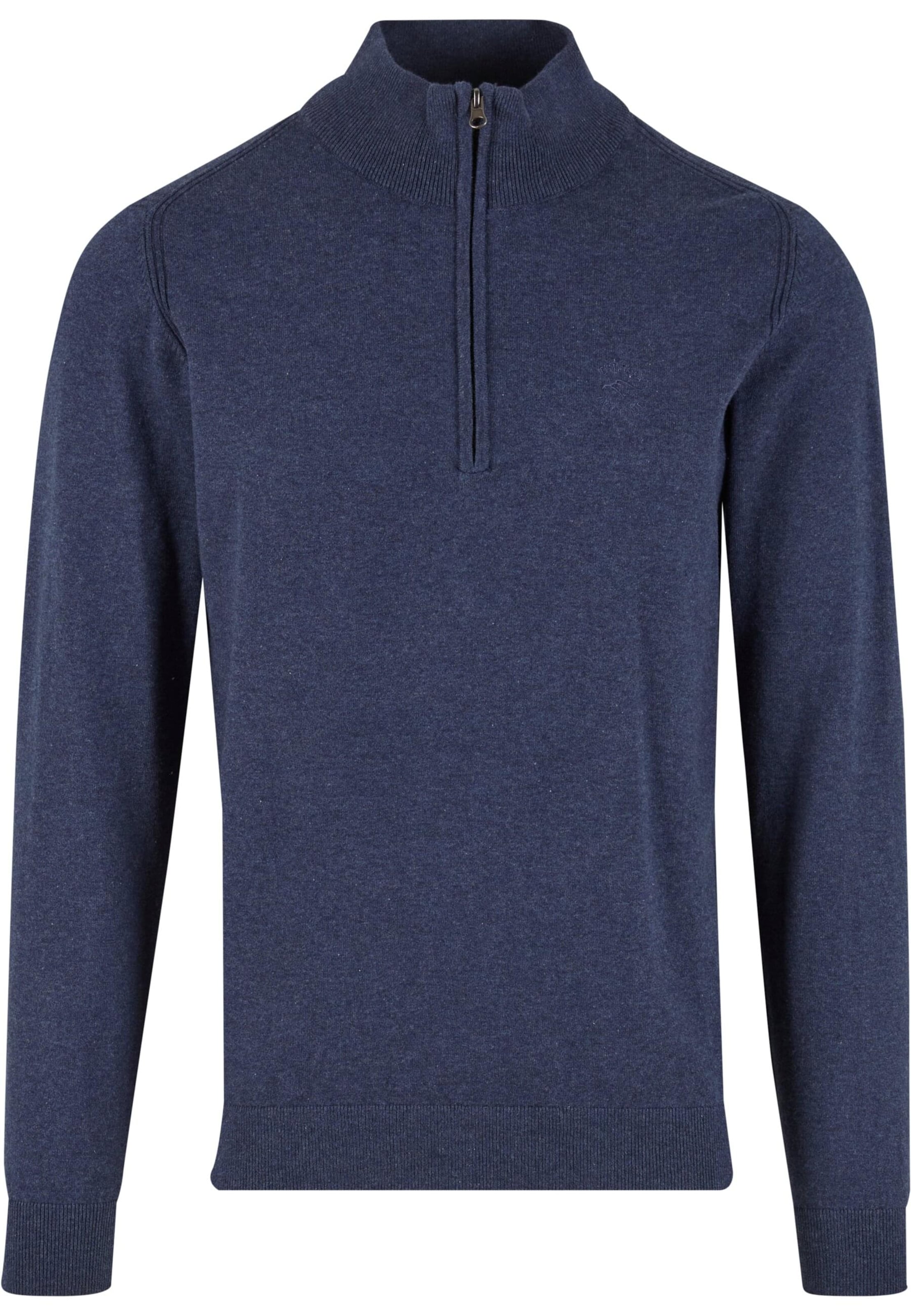 INDICODE JEANS Mikina 'INLilamos' – modrá: přední strana