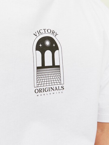 T-Shirt 'DESTINY' JACK & JONES en blanc