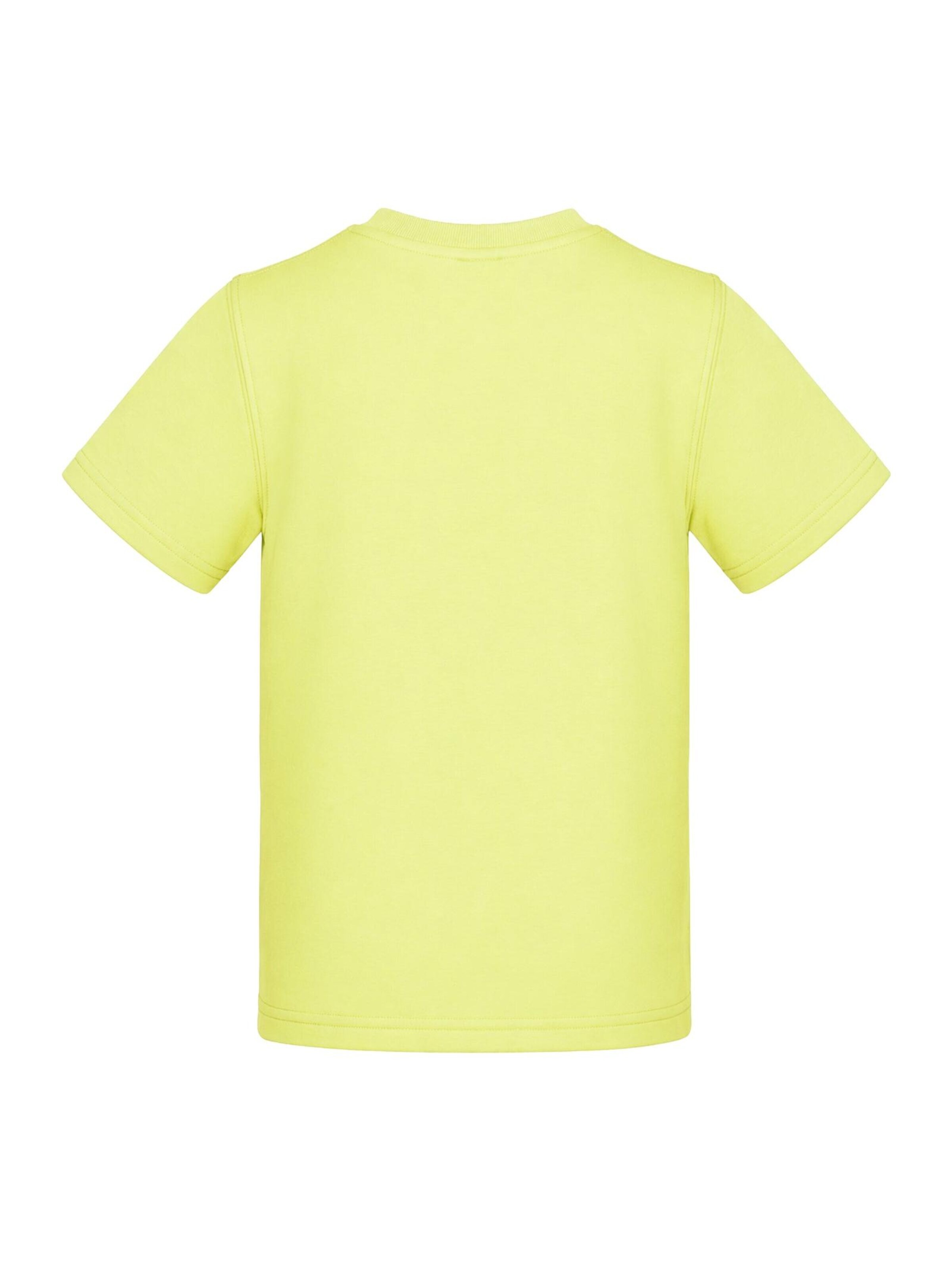 Donder Shirt 'Heavy Tee Essential Canary Yellow' in Geel