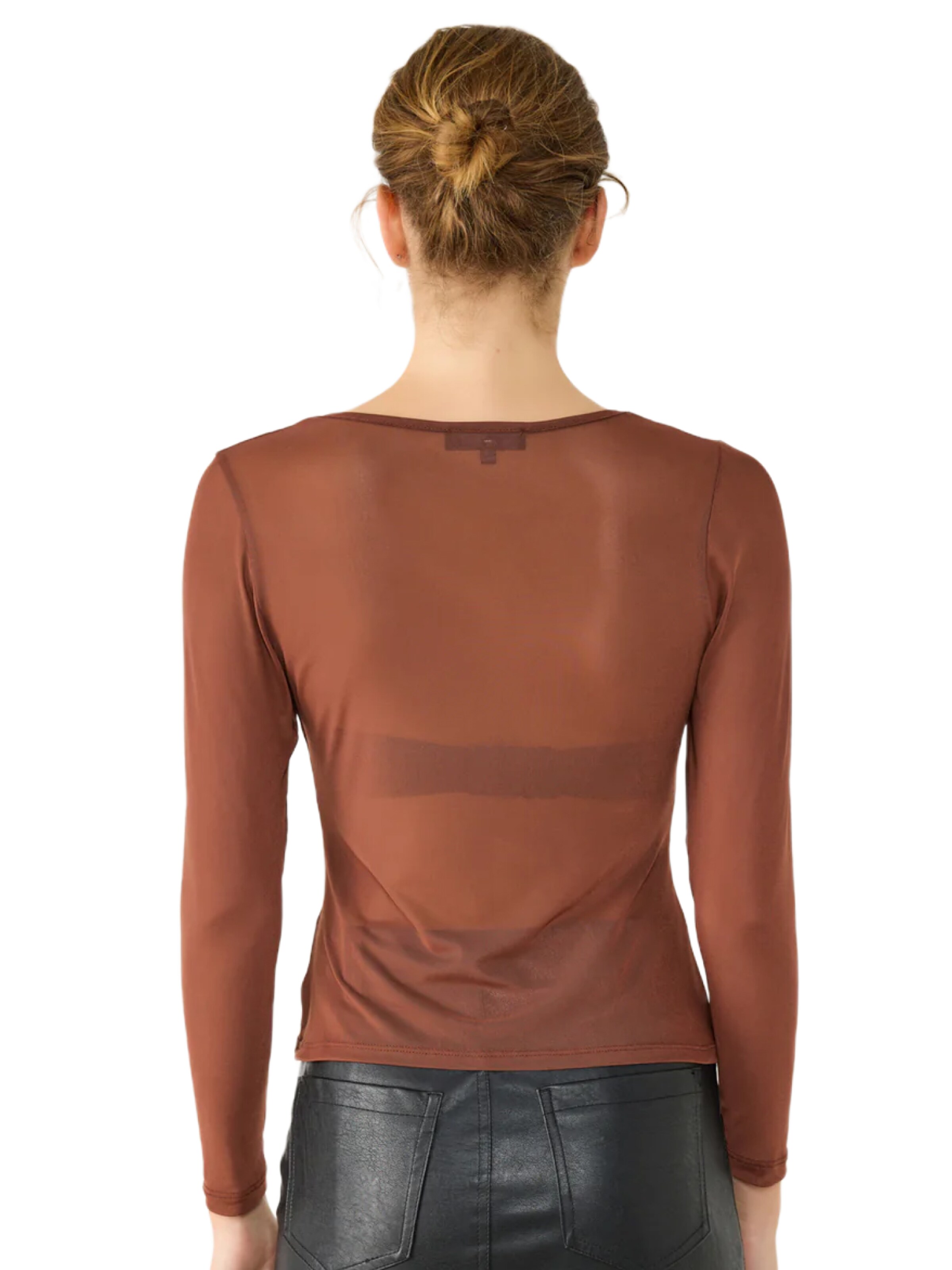 No Matter What Shirt in Brown