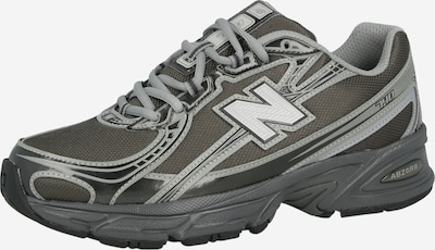 Sportbačiai be auliuko '740' iš new balance, spalva – rausvai pilka / šviesiai pilka / juoda / balkšva, Prekių apžvalga
