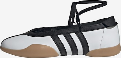 Balerinos su dirželiais 'Taekwondo Mei' iš ADIDAS ORIGINALS, spalva – juoda / balta, Prekių apžvalga