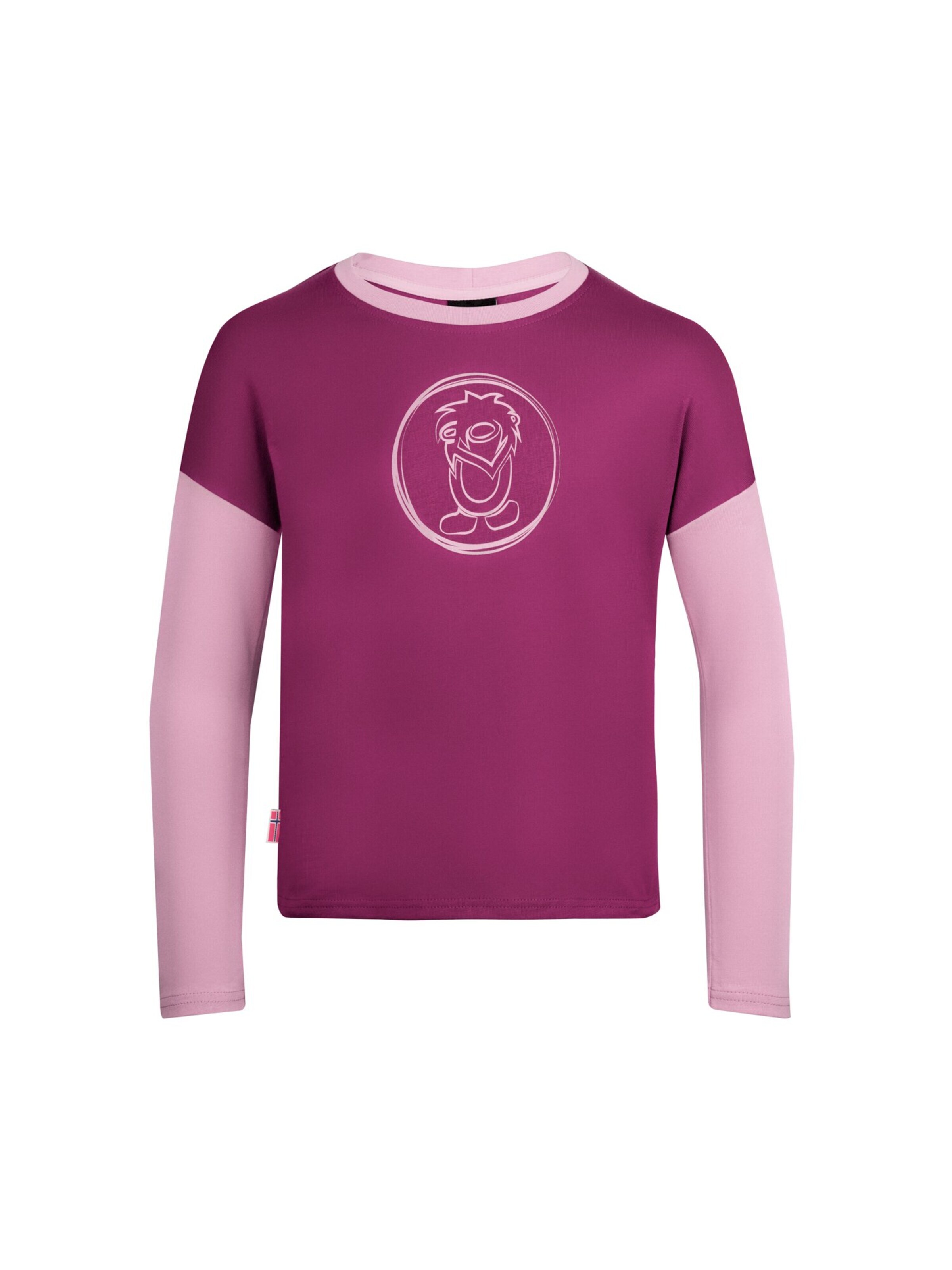 TROLLKIDS Performance Shirt in Purple: front