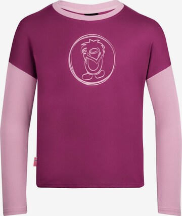 TROLLKIDS Performance Shirt in Purple: front