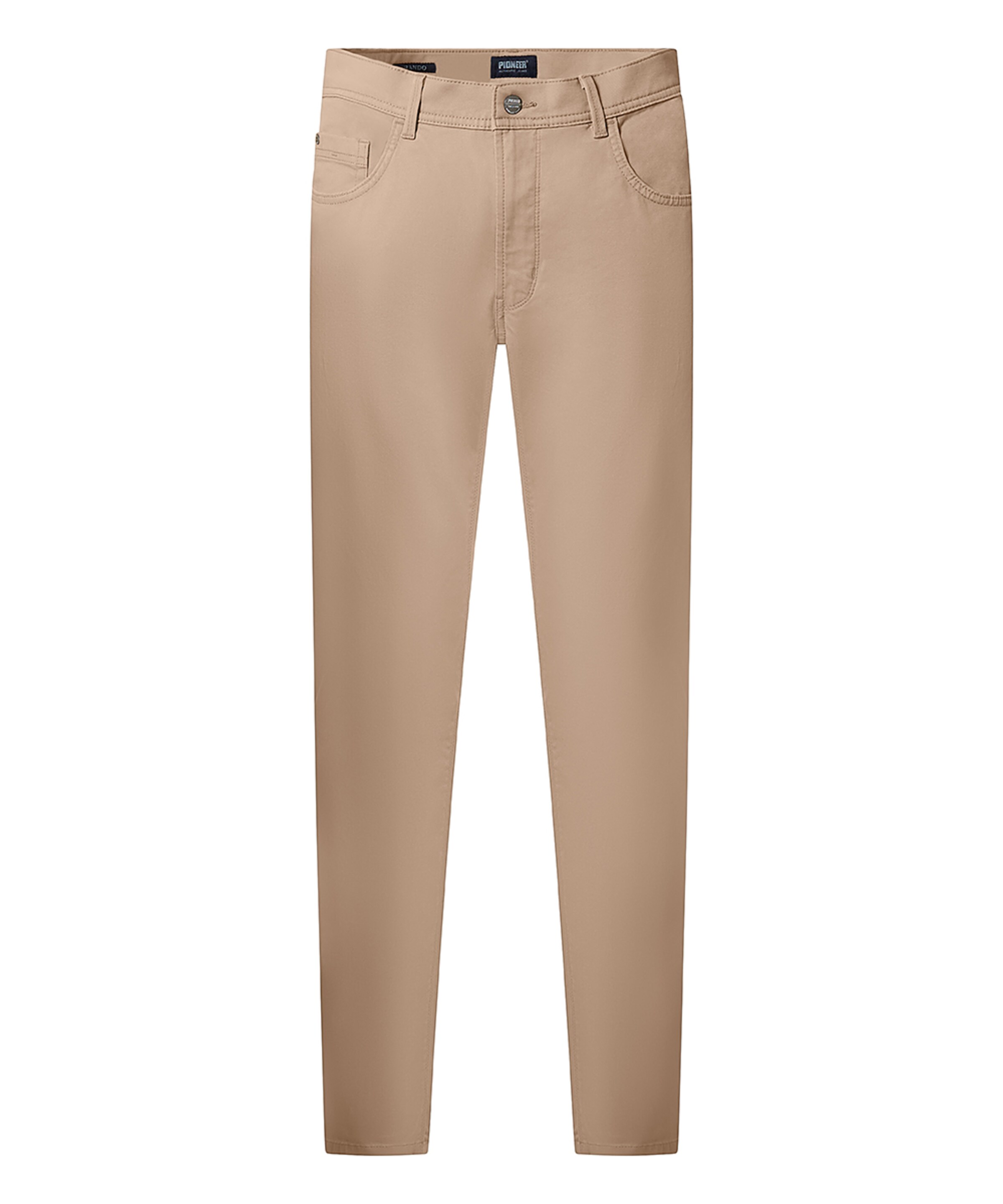 Pioneer Authentic Jeans Pants in Beige: front