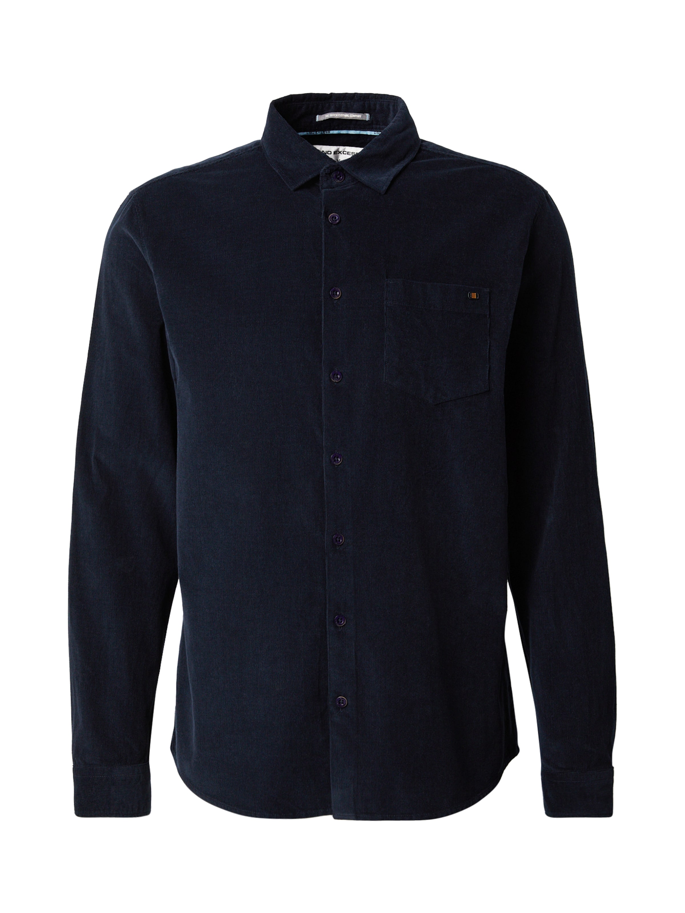 No Excess - Ajuste regular Camisa en azul: frente