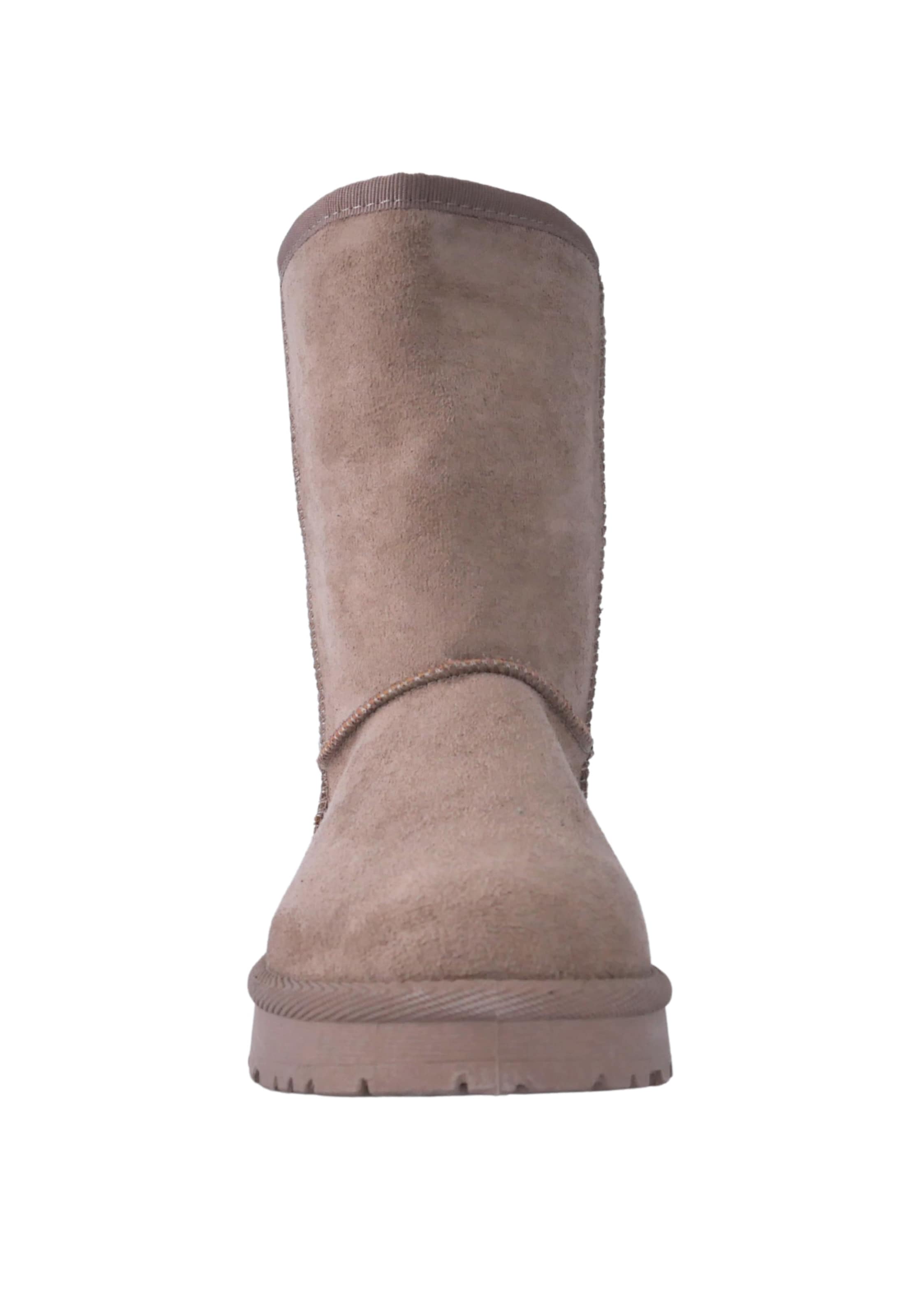 Elara Boots in Beige
