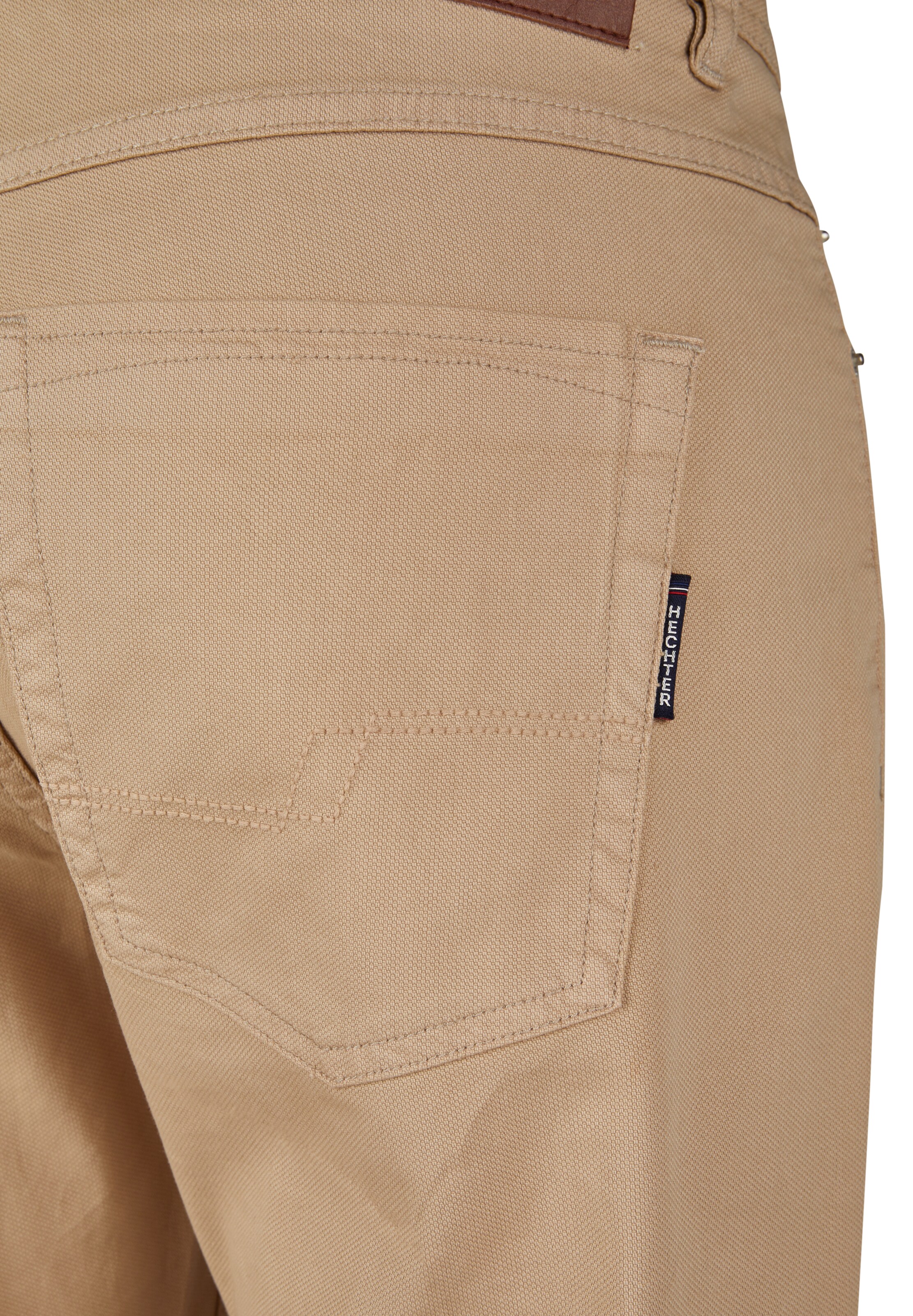 HECHTER PARIS Regular Jeans ' Belfort ' in Beige