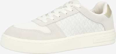 ARMANI EXCHANGE Matalavartiset tennarit 'LONDON' värissä hopea / valkoinen / offwhite, Tuotenäkymä