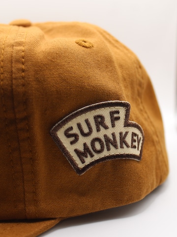 Casquette '5-Panel Cap Organic' Surf Monkey en marron