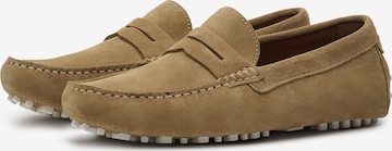 LOTTUSSE Moccasins 'Nautico' in Brown