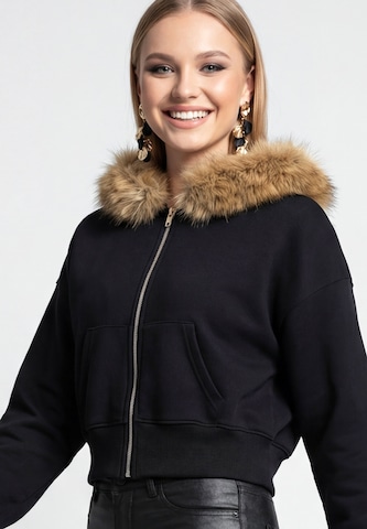 faina - Sudadera en negro