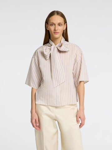 SELECTED FEMME - Blusa 'SLFLANA-JUNO' en beige: frente