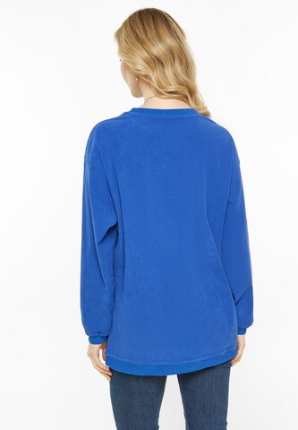 usha FESTIVAL Sweatshirt 'Comfortable' in Blue