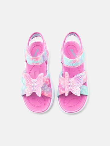 Sandale de la SKECHERS pe roz