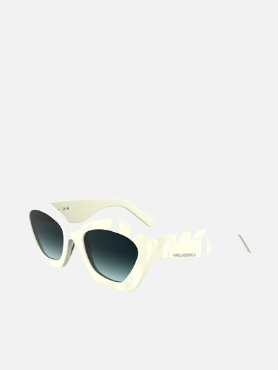 Karl Lagerfeld Sunglasses in 53 in White, Item view