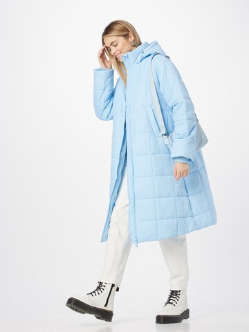 Global Funk Between-Seasons Coat 'Kristilea' in Blue