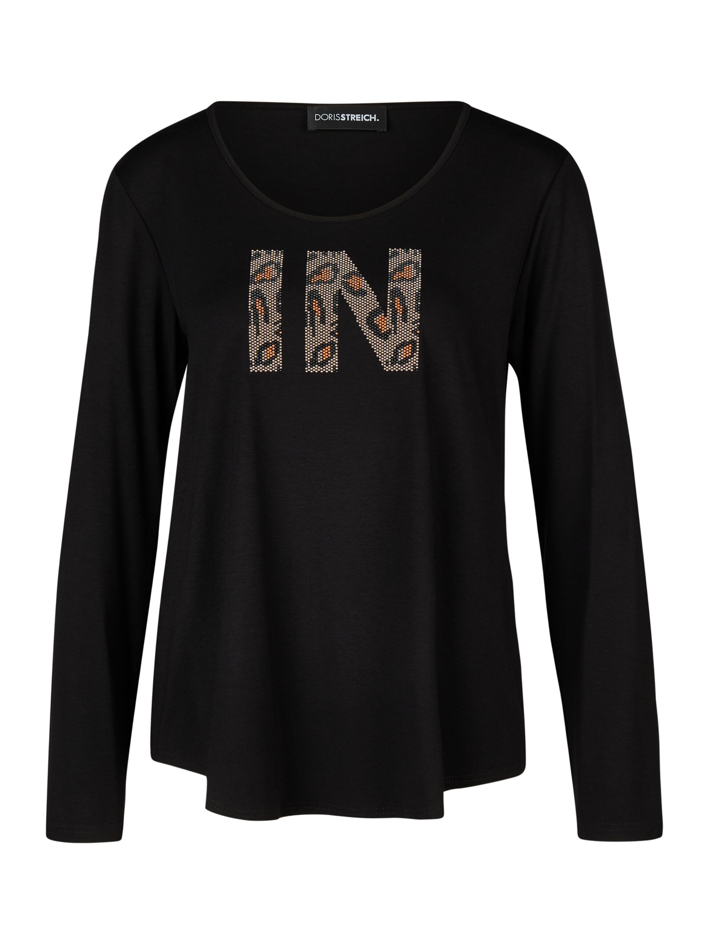 T-shirt Doris Streich en noir : devant