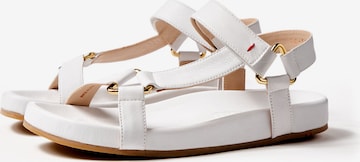 LLOYD Strap Sandals in White: front