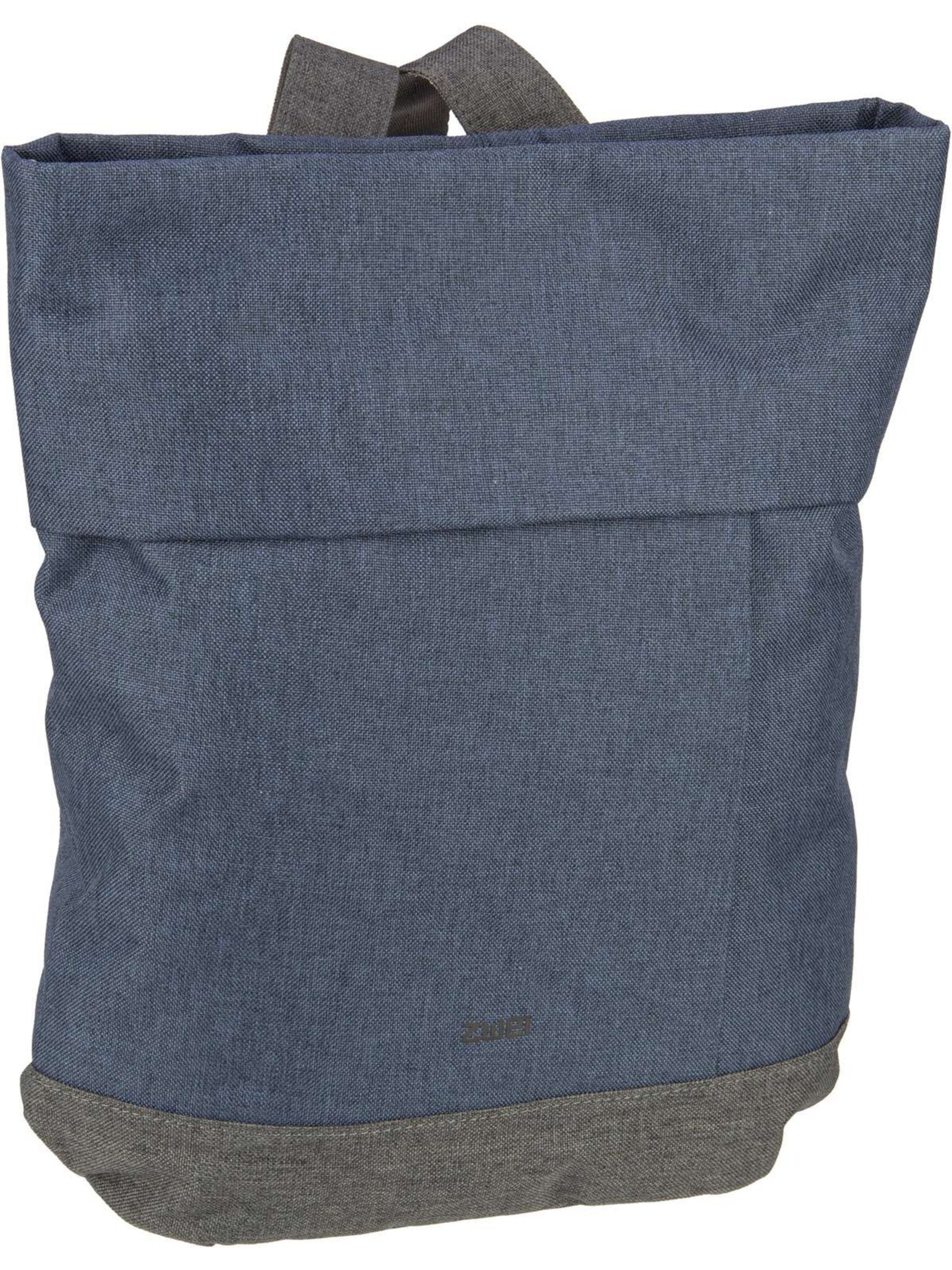 ZWEI Rucksack 'Benno' in Blau: Vorderseite