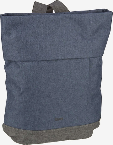 ZWEI Rucksack 'Benno' in Blau: Vorderseite