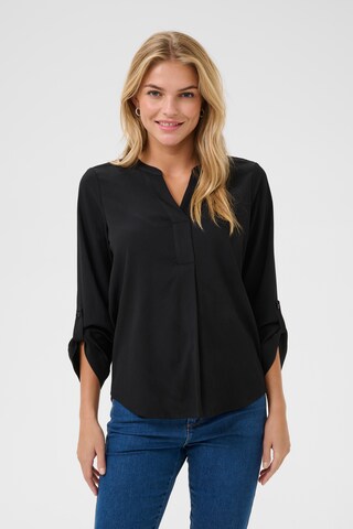 Kaffe Bluse 'KAmia' in Schwarz: Vorderseite