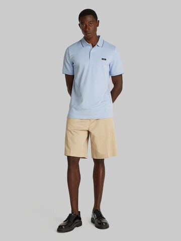 Maglietta 'STRETCH PIQUE TIPPING POLO' di Calvin Klein in blu