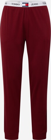 Pantaloni 'Heritage' di Tommy Jeans in rosso: frontale