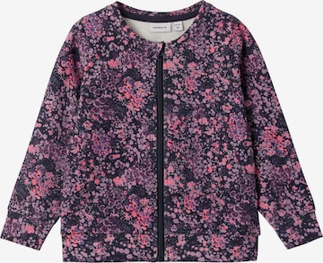 Cardigan NAME IT en violet : devant