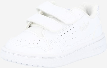 Baskets 'Ny 90' ADIDAS ORIGINALS en blanc : devant